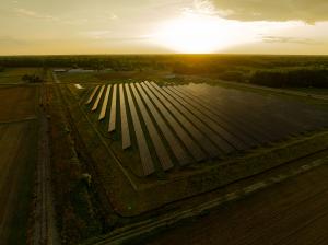 Community solar project by Dimension Energy in Suffolk, Virginia