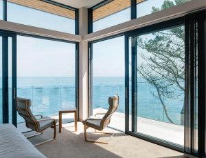 Custom heavy duty sliding glass door