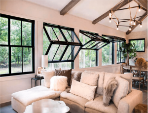 Custom folding widows from Raven Glass Windows and Doors