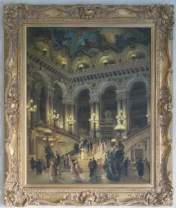 Passageway of the Opera by Jean Beraud (Prestige artist copy)