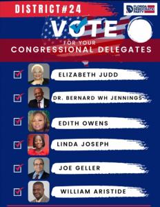 24th Congressional Delegates