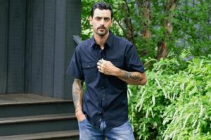 western pearl snap short sleeve shirts for men by snaps clothing inc.