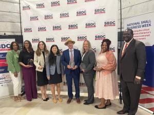 Small Business Award Winners at Capitol Rotunda Frankfort KY