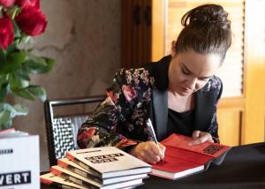Anna Covert Signing The Covert Code book