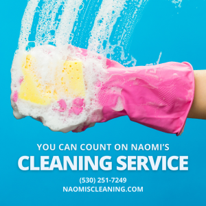 You can count on Naomi's Cleaning Service