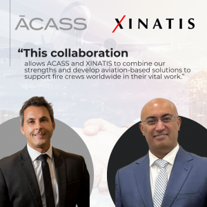 Canadian Companies ACASS and XINATIS Unite to Aid Aerial Firefighting Efforts Worldwide