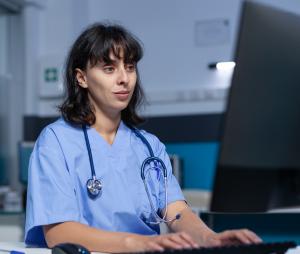 Figure 1 Nurse Earning 0.25 AMA PRA Category 1 Credits (TM)