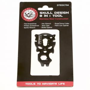 Defiance Tools Skull Design 8-in-1 Multi-Tool