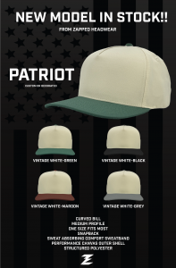 Patriot Custom Hat in Stock