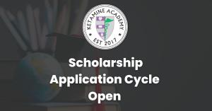 Ketamine Academy Training Scholarship Application Cycle Opens
