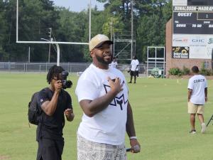 49ers’ T.Y. McGill Treated 200 Kids to a Free Football Camp in his Hometown Last Weekend