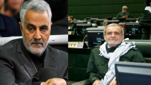 Pezeshkian publicly stated his willingness to wear the IRGC uniform again, emphasizing the critical role of the IRGC in maintaining national integrity.“  he also said, "I consider Qassem Soleimani to be the pride of our nation and a thorn in the enemy’s eyes."