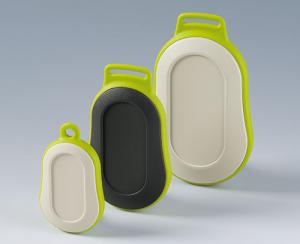 MINITEC version D (Drop) contoured enclosures with optional eyelets