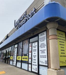 Construction Underway for Newark’s Work Hard Dress Right Store, Opening in Fall