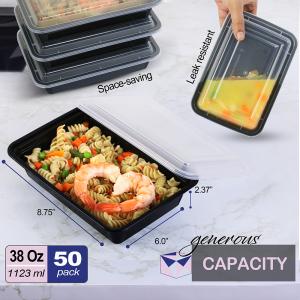 Amazon listing product infographics created for to-go boxes for a seller on Amazon