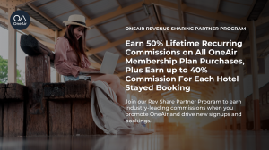 OneAir Unveils Revolutionary Revenue Sharing Program With Lucrative Lifetime Commissions