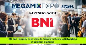 The image showcases a bustling expo environment with diverse professionals engaged in networking, symbolizing the transformative potential of this strategic alliance for the region's business community.