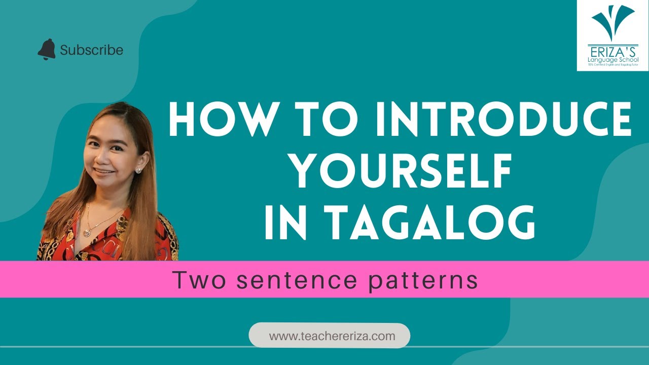 How to introduce yourself in Tagalog