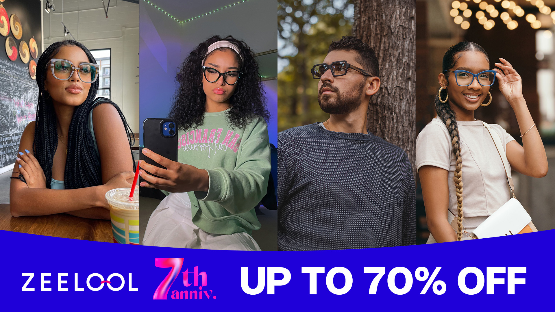 Up to 70% off Frames