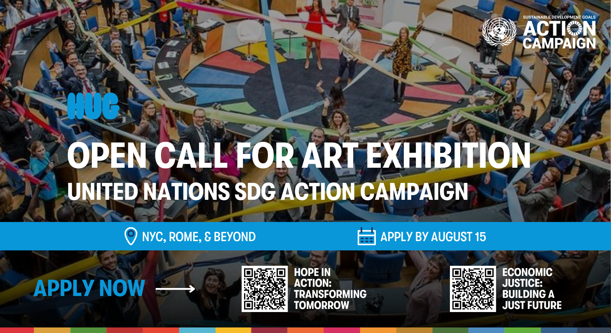 UN SDG Action Campaign and HUG Launch Open Call for Art Exhibition