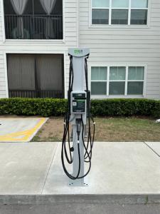 Evium Charging Station at The Caroline