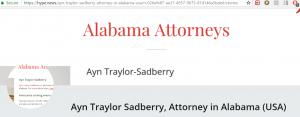 News about Ayn Traylor Sadberry at Hype News