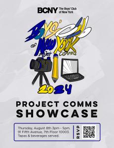 The Boys’ Club of New York Hosts Project Comms Showcase to Celebrate Career Training Program Participants