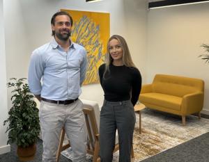 Alex Chambers and Darcie Mackenzie of Clifton Private Finance