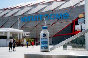 Open Water Becomes Official Water of the LA Clippers and new home Intuit Dome