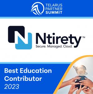 Ntirety Wins Telarus ‘Best Education Contributor’ Award