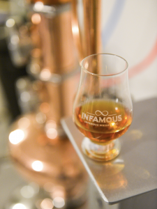 Infamous Whiskey's Experimental Batch Still