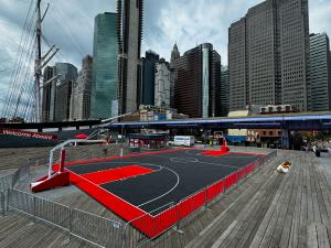 Basketball Court at Seaport Pier 16