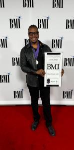 Charles Jenkins on red carpet at BMI Gospel Awards. Courtesy of BMI