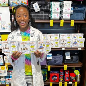 11-Year-Old S.T.E.M. Toy Entrepreneur Demonstrates How to Make Electricity with Food at 5 Whole Foods Markets in Georgia