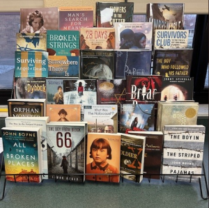 Funding from MSHEF Holocaust Education Grants were used to purchase Holocaust books for a classroom.