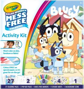 Bluey Mess Free Color Wonder activity