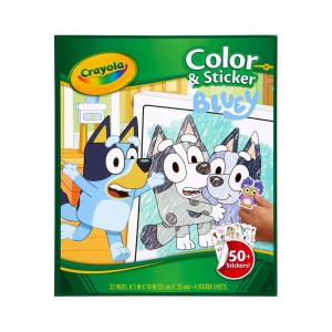 Bluey Sticker and Coloring Pages