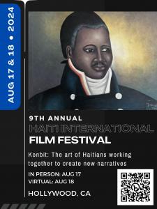 The 9th Annual Haiti International Film Festival Launches on August 17 at Barnsdall Gallery Theater in Hollywood, CA