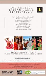 Los Angeles Indian Dance Fest 2024