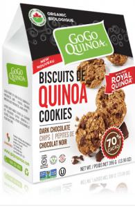 Costco Chocolate chip organic cookies GoGo Quinoa