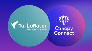 TurboRater logo and Canopy Connect logo