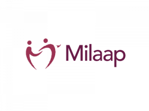 Image carries Milaap's official logo.