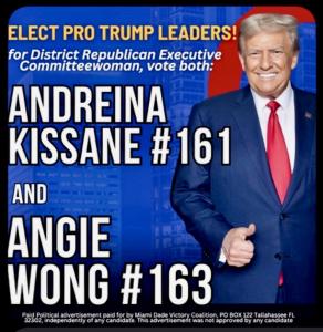 Angie Wong, Miami Dade Victory Coalition, Elections, Florida, Donald Trump