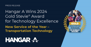 Hangar A Wins 2024 Gold Stevie® Award for Express Shipping Solution