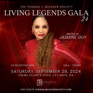 Jasmine Guy Announced as Mistress of Ceremony for the Thomas J. Blocker Society's 3rd Annual Living Legends Gala