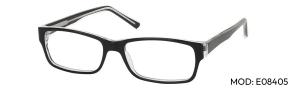 EFE: Boston Rectangle Black Glasses