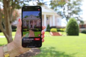 Flika App showing a house in Greenville South Carolina