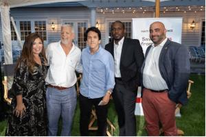 Elisa DiStefano, Pat Dolan, Mitch Albom, Dr. Wesner Jacotin, Dr. Eric Cioe-Pena (Photo Credit: PMC / Mark Sagliocco)