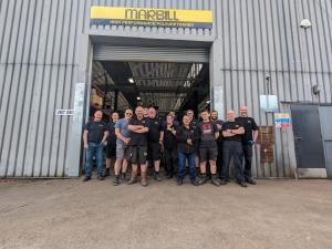 Marbill Developments team celebrating 50 years in business