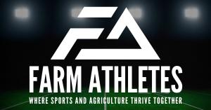 Farm Athletes logo with background